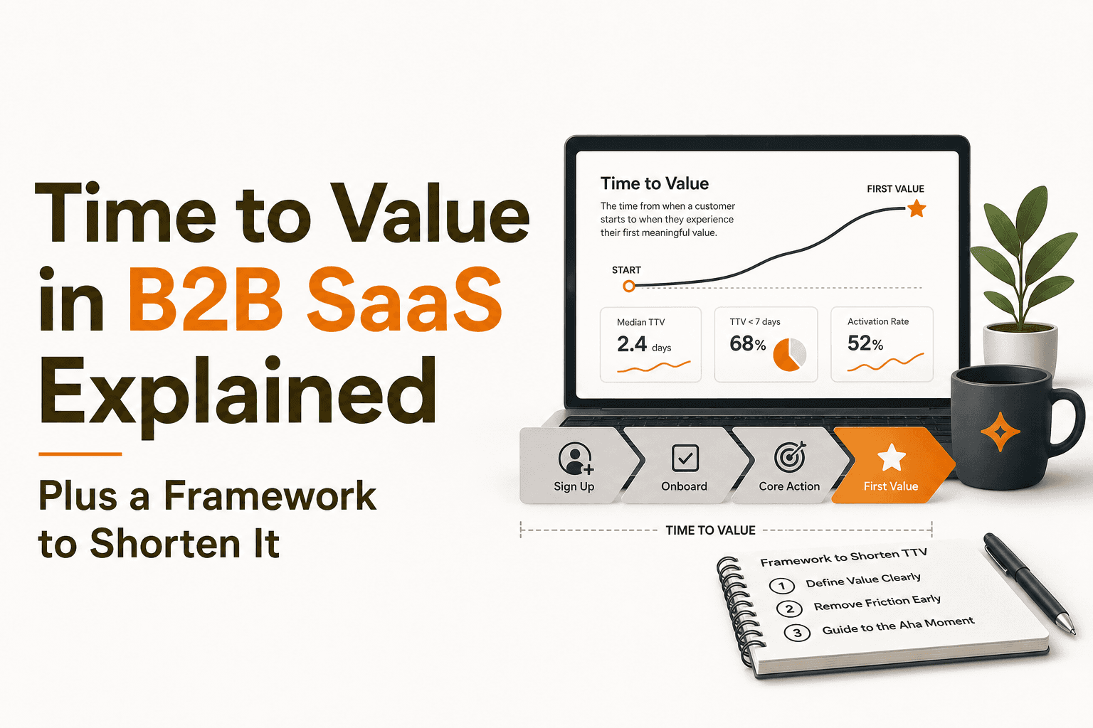 Time to Value in B2B SaaS Explained Plus a Framework to Shorten It